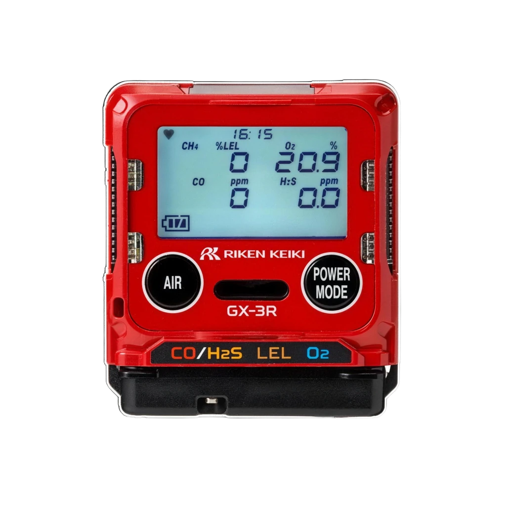 Detector multigás Riken Keiki GX-3R, o menor e mais leve do mundo