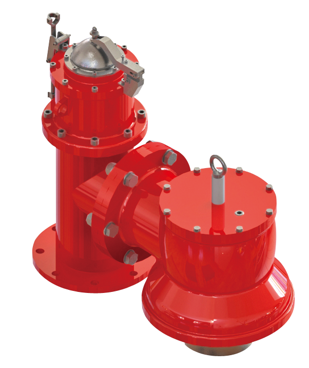 Válvula P/V Tanktech KSRP com pino de ruptura